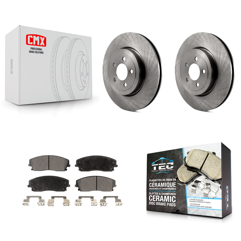 Transit Auto K8T-104086 Disc Brake Kit for 2015-2018 Dodge Charger - Front product image