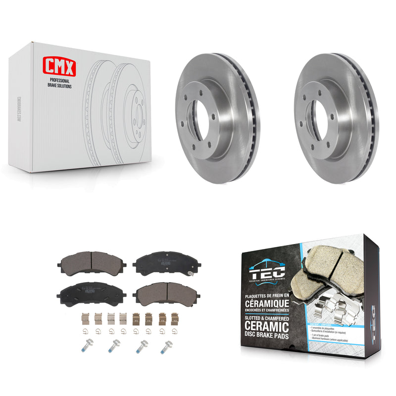Transit Auto K8T-104087 Disc Brake Kit for 2019-2024 Ford Ranger, Ford Bronco - Front product image