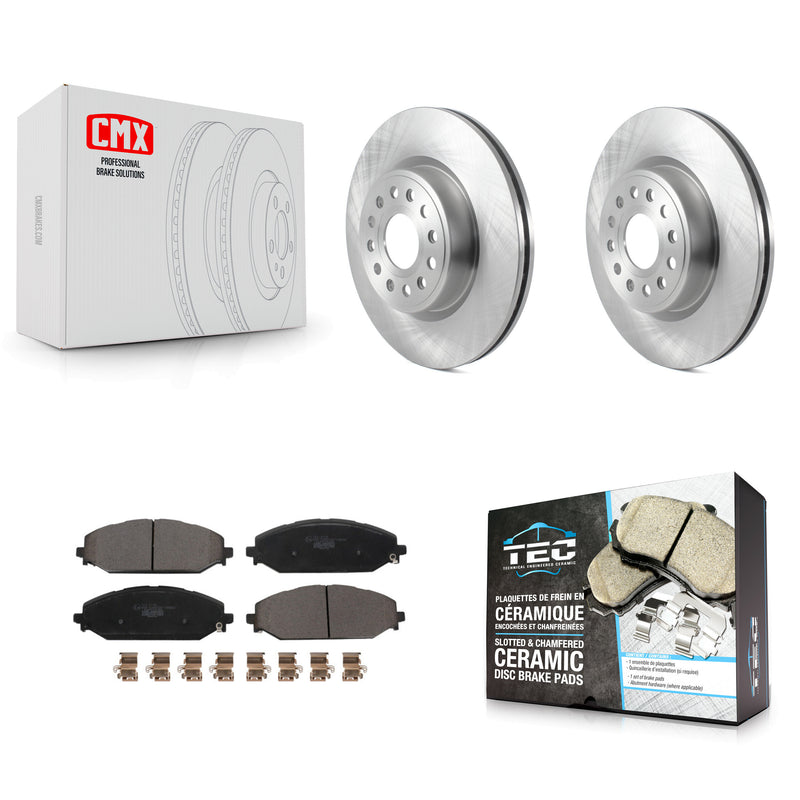 Transit Auto K8T-104088 Disc Brake Kit for 2019-2024 Ram 1500 - Front product image