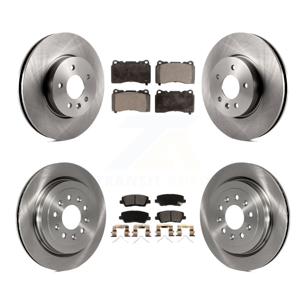 Transit Auto K8T-104090 Disc Brake Kit for 2017-2019 Cadillac ATS - Front and Rear product image