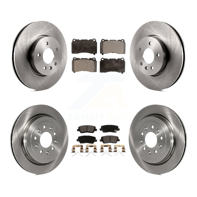 Transit Auto K8T-104090 Disc Brake Kit for 2017-2019 Cadillac ATS - Front and Rear product image