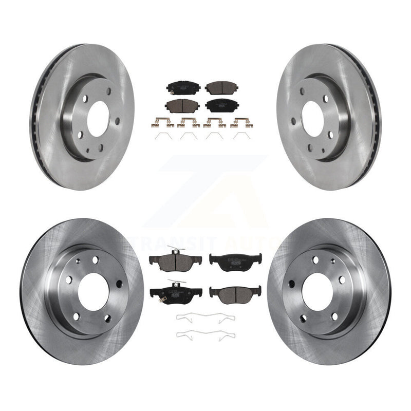 Transit Auto K8T-104092 Disc Brake Kit for 2019-2023 Mazda 3, Mazda 3 Sport - Front and Rear product image