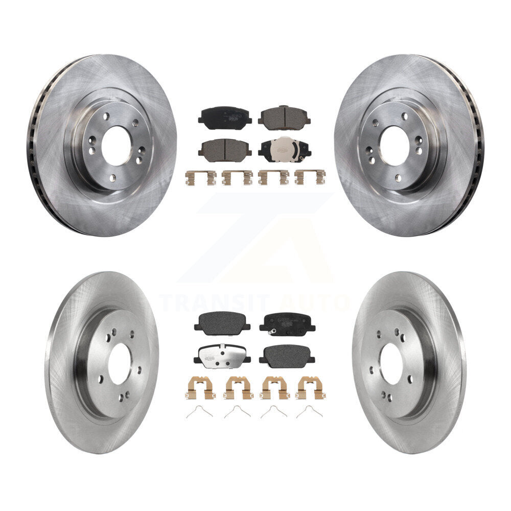 Transit Auto K8T-104094 Disc Brake Kit for 2019-2020 Hyundai Santa Fe - Front and Rear product image