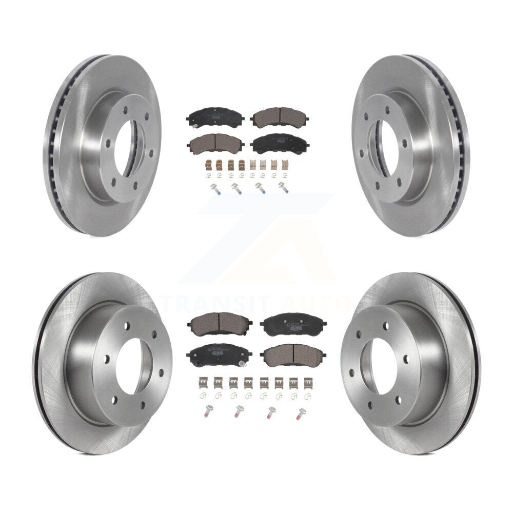 Transit Auto K8T-104095 Disc Brake Kit for 2019-2023 Ford Ranger - Front and Rear product image