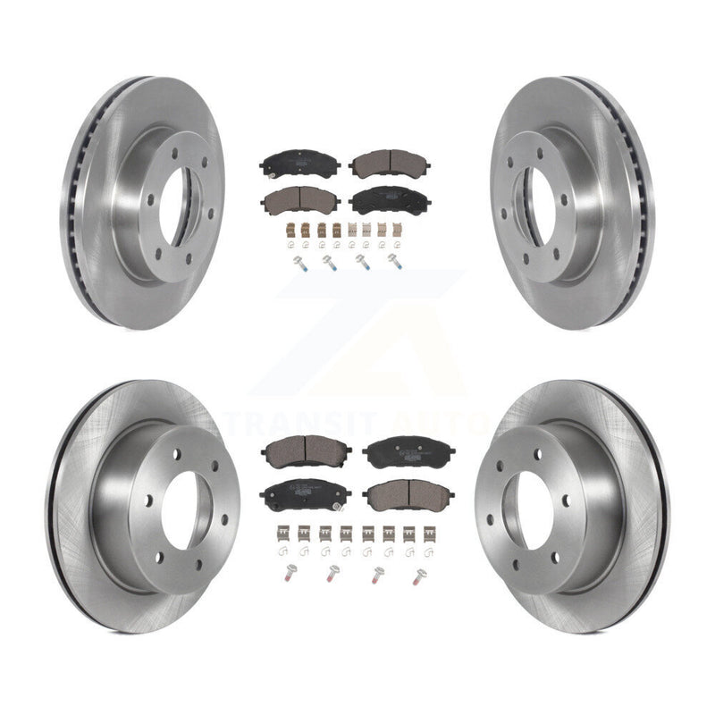 Transit Auto K8T-104095 Disc Brake Kit for 2019-2023 Ford Ranger - Front and Rear product image