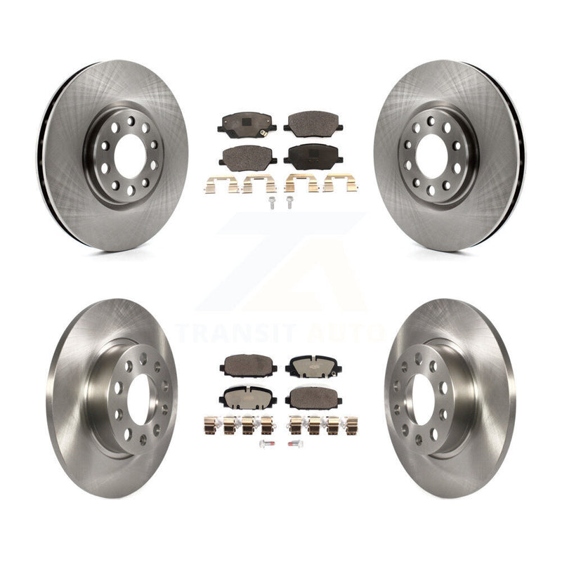 Transit Auto K8T-104096 Disc Brake Kit for 2018-2022 Jeep Compass - Front and Rear product image