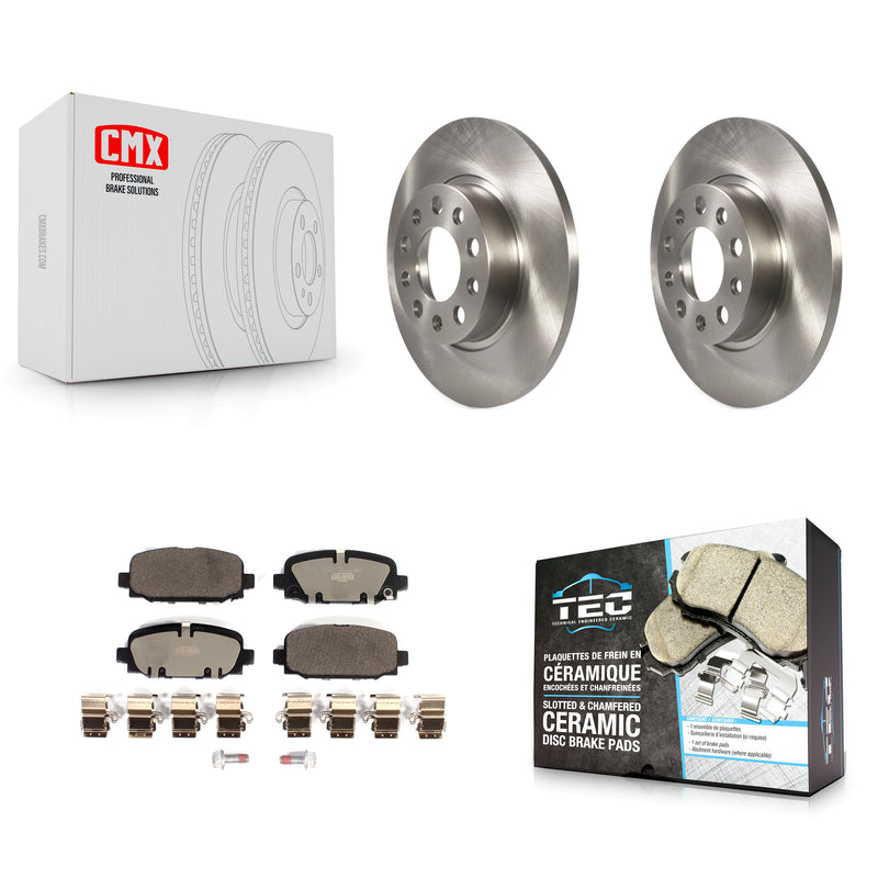 Transit Auto K8T-104101 Disc Brake Kit for 2018-2023 Jeep Compass - Rear product image