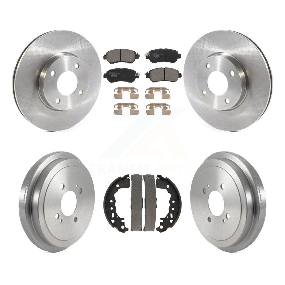 Transit Auto K8T-104102 Disc Brake Kit for 2018-2021 Nissan Kicks, Nissan Versa - Front and Rear product image