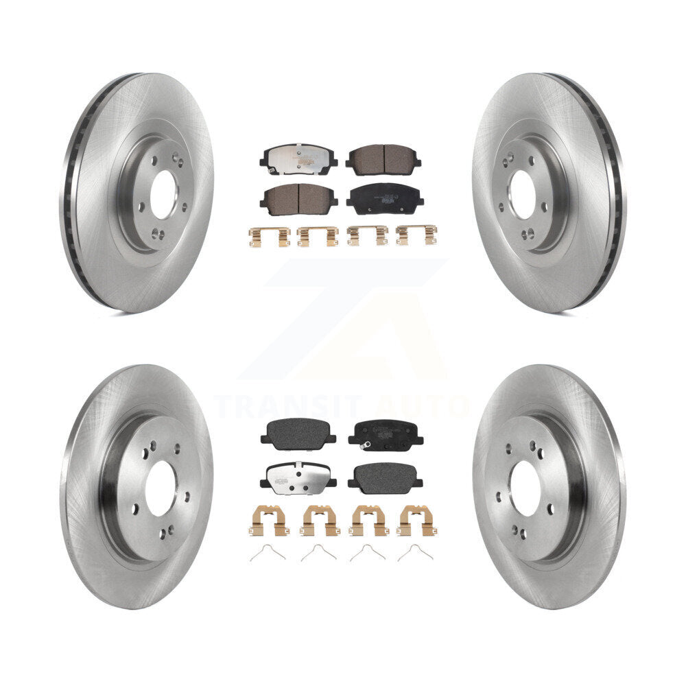 Transit Auto K8T-104120 Disc Brake Kit for 2020-2024 Hyundai Palisade, Kia Telluride - Front and Rear product image
