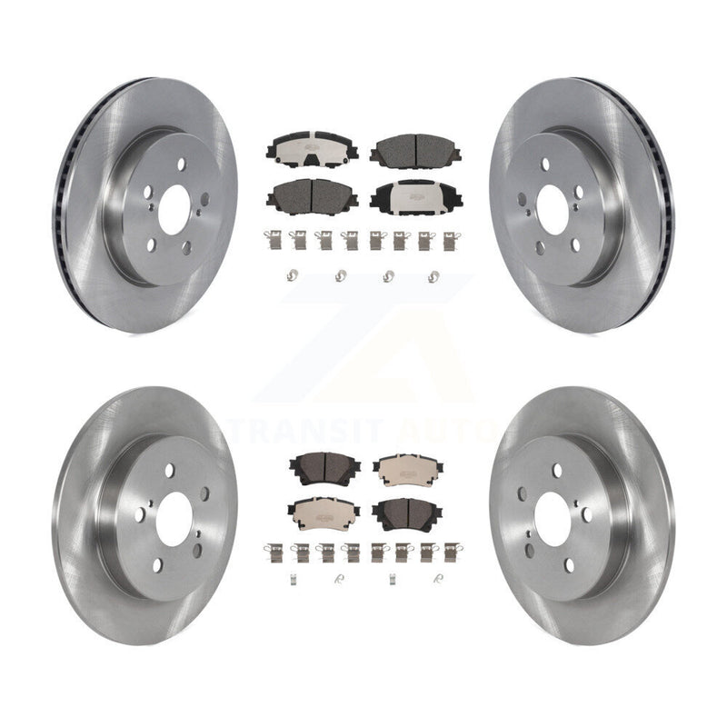 Transit Auto K8T-104121 Disc Brake Kit for 2019-2024 Toyota Corolla - Front and Rear product image