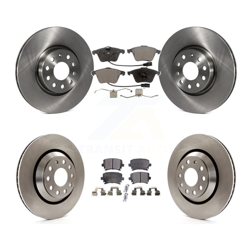 Transit Auto K8T-104122 Disc Brake Kit for 2008-2012 Volkswagen CC, Volkswagen R32 - Front and Rear product image