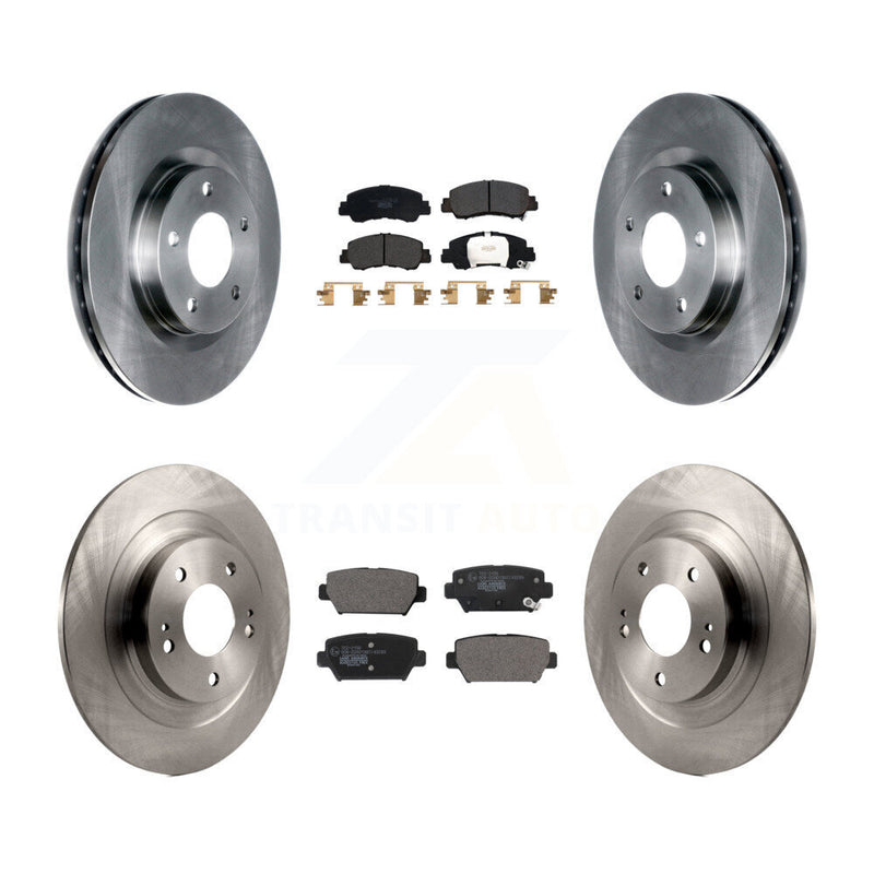 Transit Auto K8T-104124 Disc Brake Kit for 2018-2022 Mitsubishi Eclipse Cross - Front and Rear product image