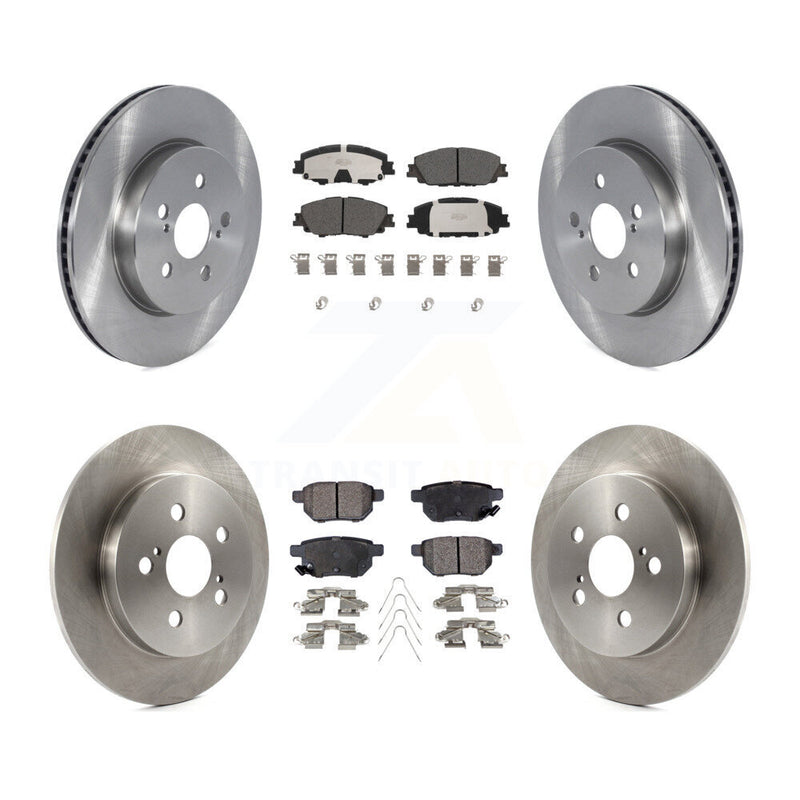 Transit Auto K8T-104125 Disc Brake Kit for 2020-2022 Toyota Corolla, Toyota Prius Prime - Front and Rear product image