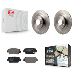 Transit Auto K8T-104126 Disc Brake Kit for 2018-2022 Mitsubishi Eclipse Cross - Rear product image