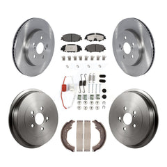 Transit Auto K8T-104129 Disc Brake Kit for 2019 Toyota Corolla - Front and Rear product image