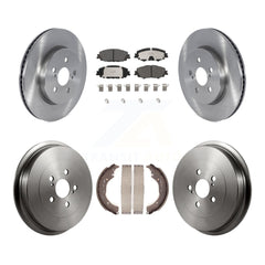 Transit Auto K8T-104130 Disc Brake Kit for 2019 Toyota Corolla - Front and Rear product image