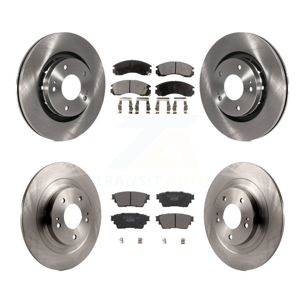 Transit Auto K8T-104135 Disc Brake Kit for 2018-2022 Mitsubishi Outlander PHEV - Front and Rear product image