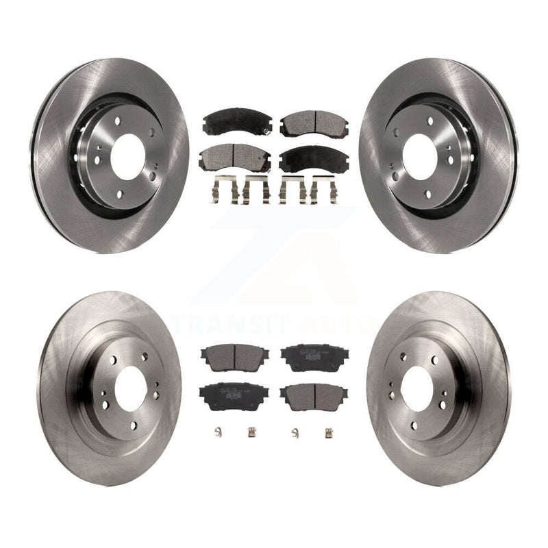 Transit Auto K8T-104135 Disc Brake Kit for 2018-2022 Mitsubishi Outlander PHEV - Front and Rear product image