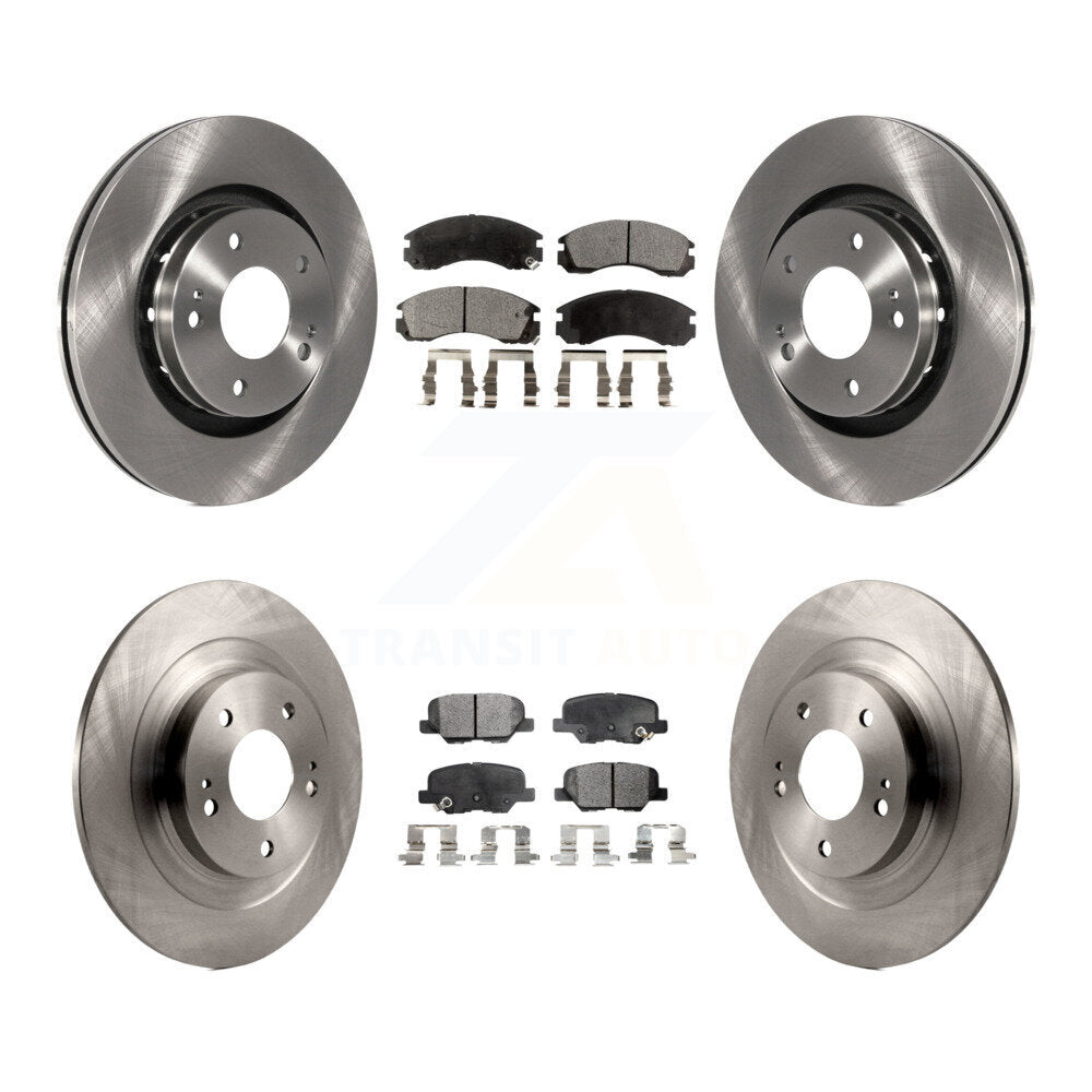 Transit Auto K8T-104136 Disc Brake Kit for 2018-2020 Mitsubishi Outlander PHEV - Front and Rear product image