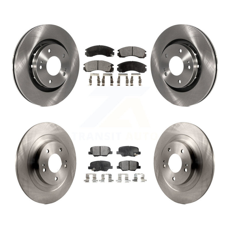 Transit Auto K8T-104136 Disc Brake Kit for 2018-2020 Mitsubishi Outlander PHEV - Front and Rear product image