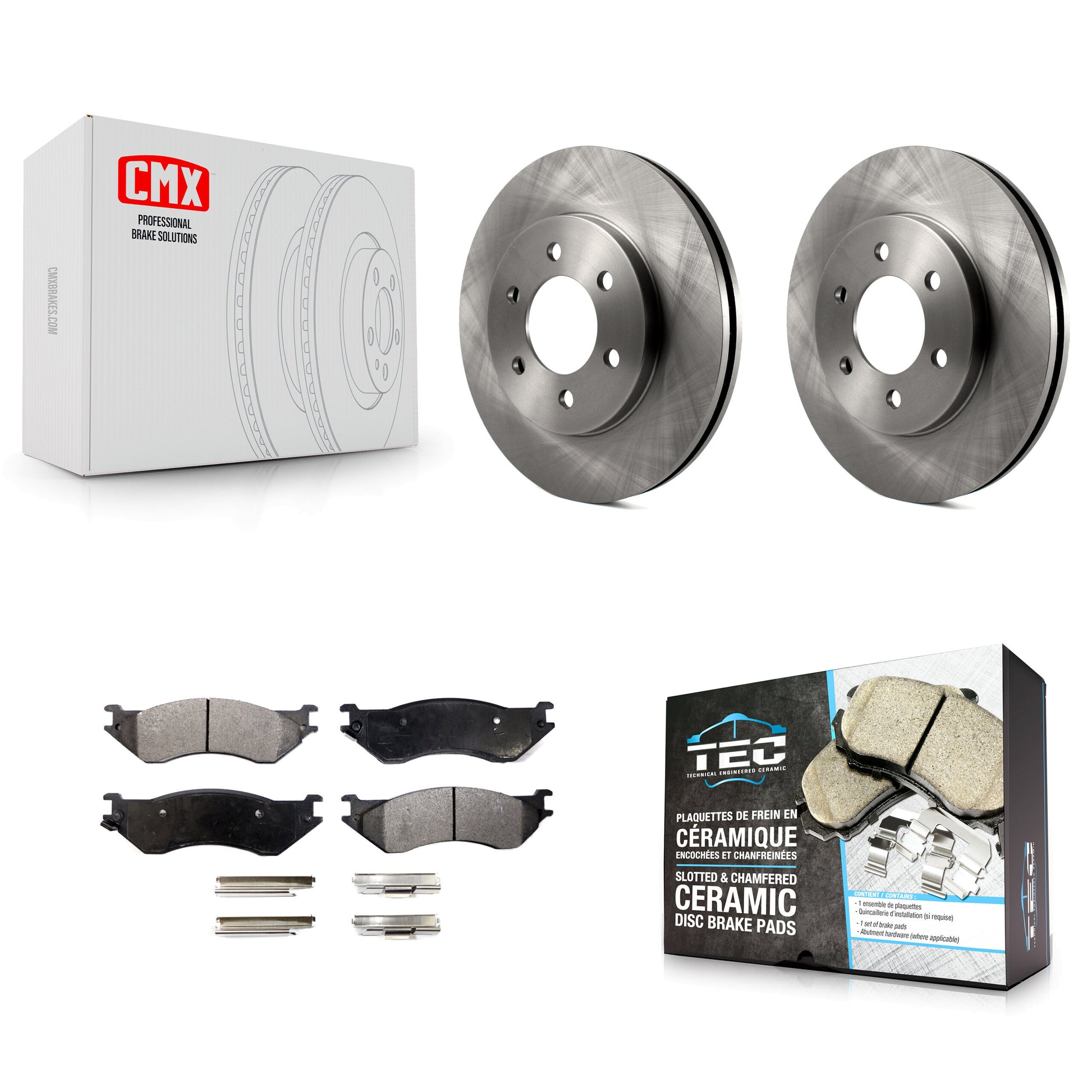 Transit Auto K8T-104138 Disc Brake Kit for 2002 Lincoln Navigator - Front product image