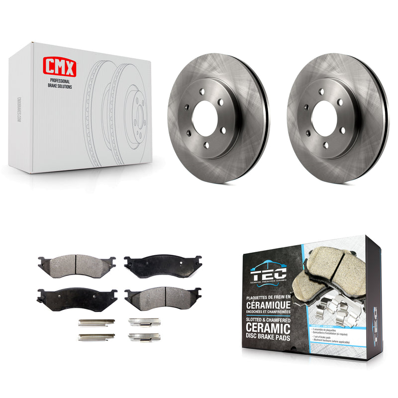 Transit Auto K8T-104138 Disc Brake Kit for 2002 Lincoln Navigator - Front product image