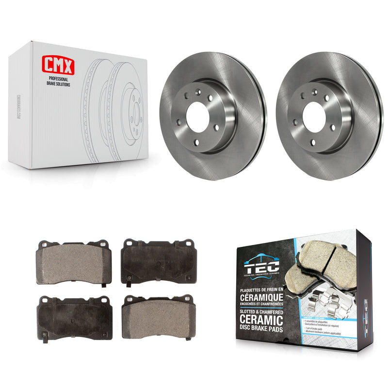 Transit Auto K8T-104143 Disc Brake Kit for 2019 Cadillac ATS - Front product image