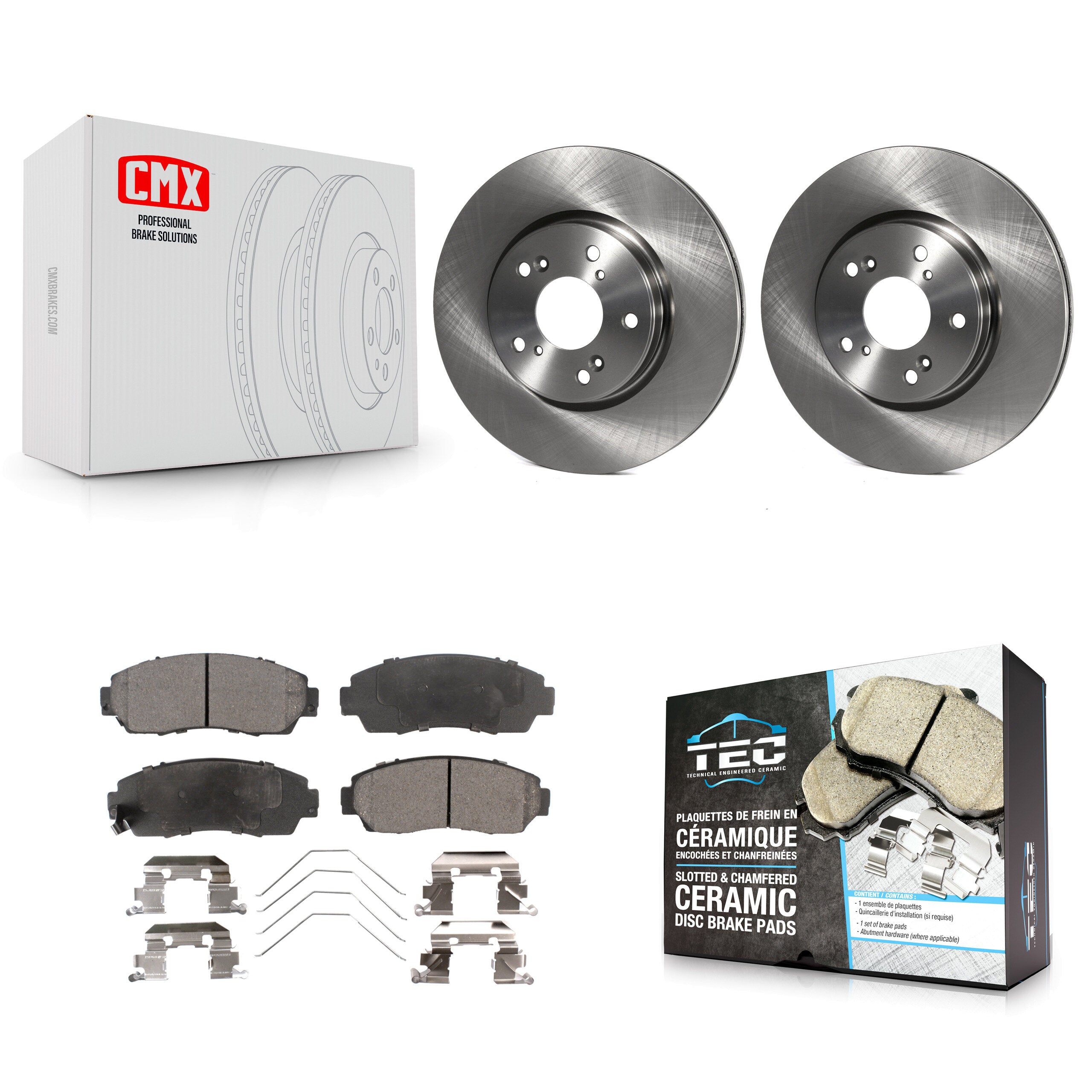 Transit Auto K8T-104144 Disc Brake Kit for 2020 Honda CR-V - Front product image