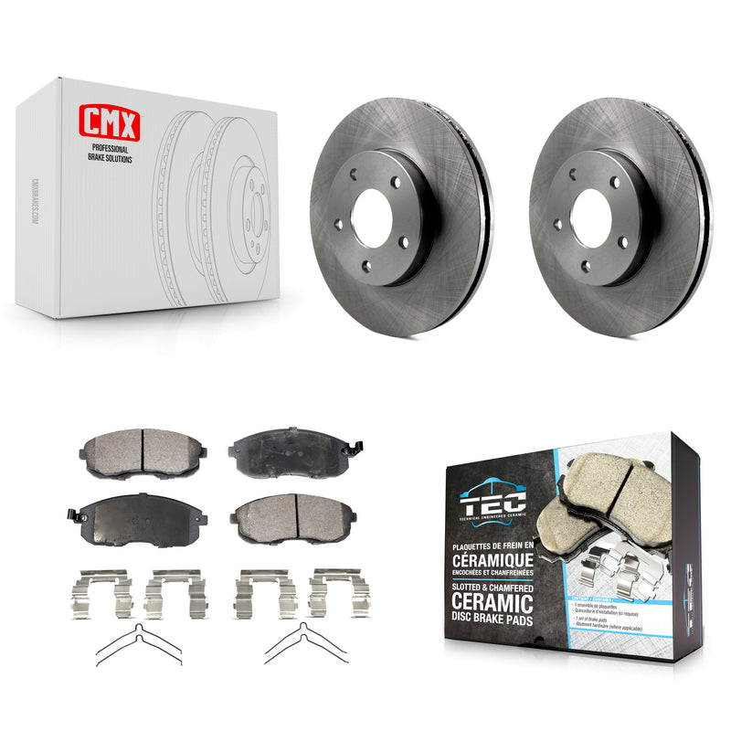 Transit Auto K8T-104145 Disc Brake Kit for 1999 Nissan Maxima - Front product image
