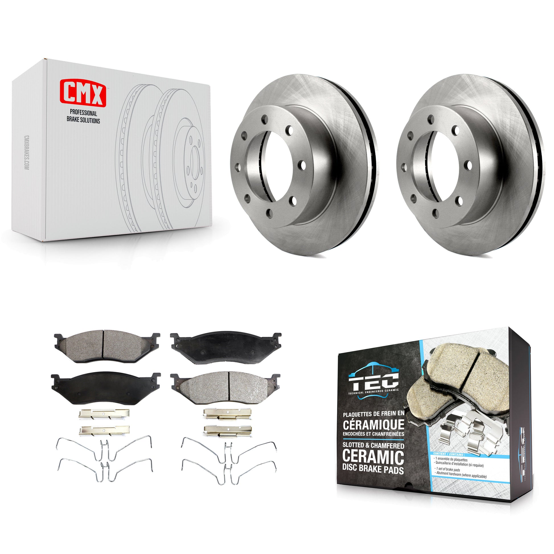 Transit Auto K8T-104151 Disc Brake Kit for 2005-2009 Ford F-450 Super Duty - Front product image