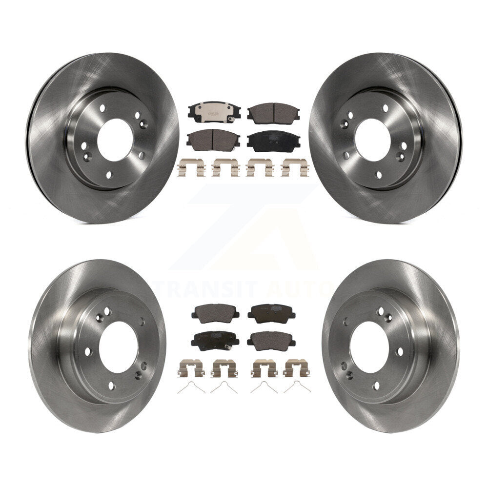 Transit Auto K8T-104158 Disc Brake Kit for 2020-2023 Hyundai Venue, Kia Soul - Front and Rear product image