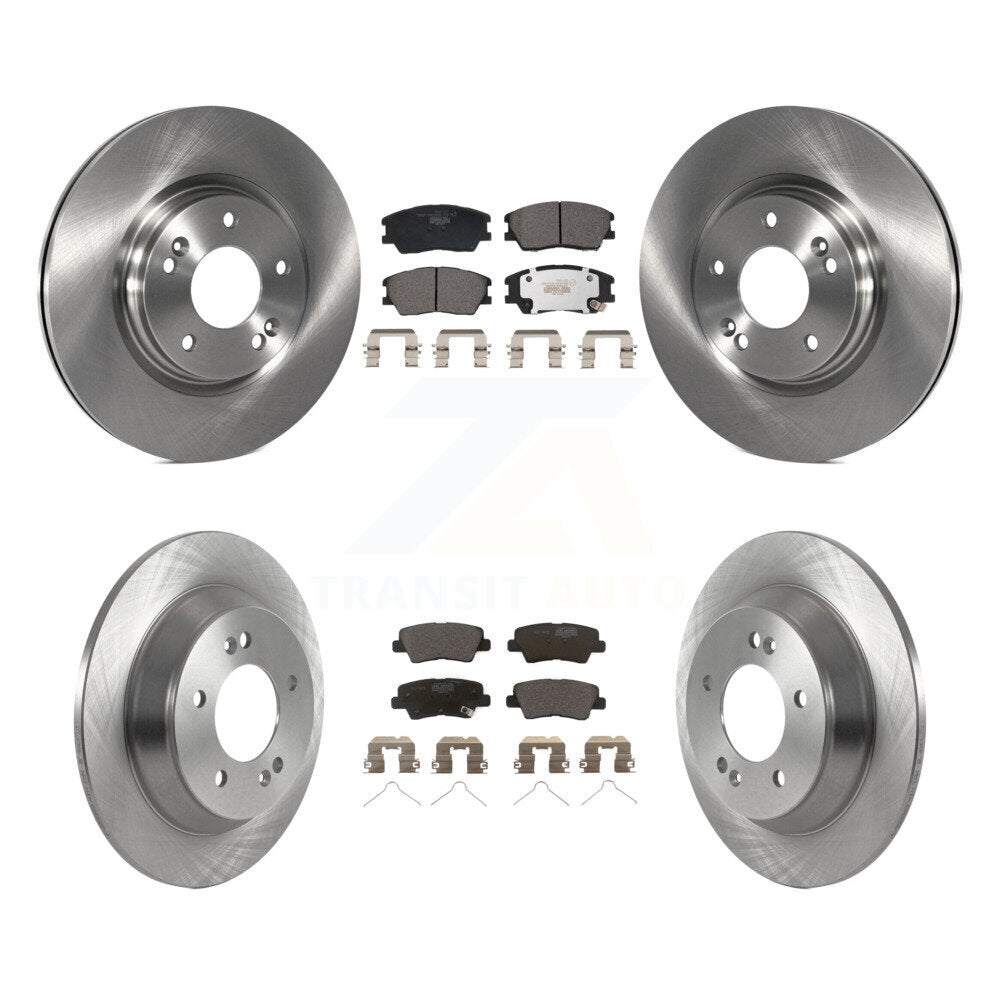 Transit Auto K8T-104159 Disc Brake Kit for 2020-2022 Kia Soul - Front and Rear product image