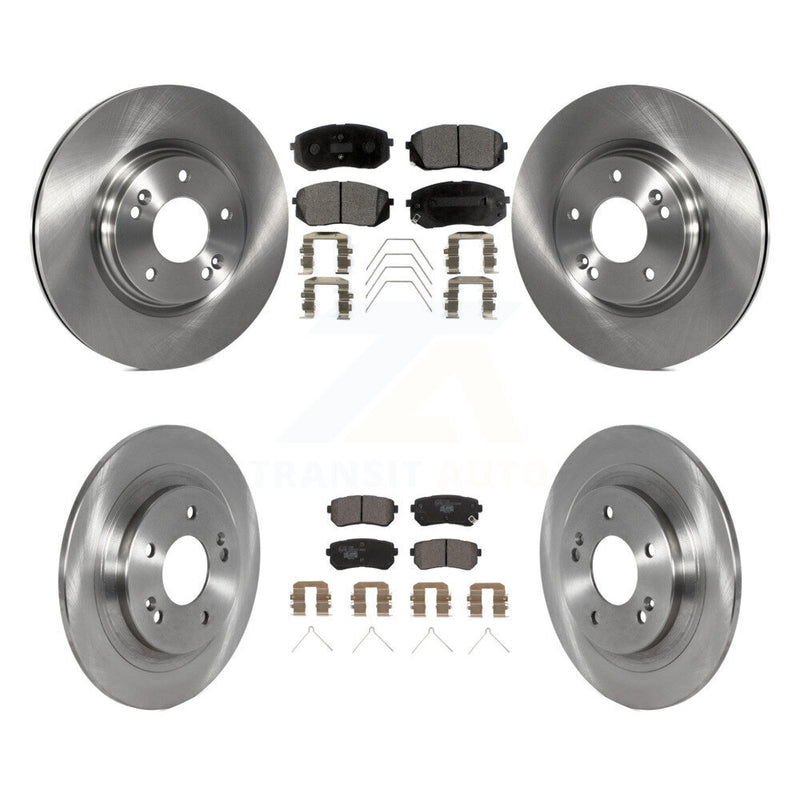 Transit Auto K8T-104160 Disc Brake Kit for 2018-2024 Hyundai Kona, Kia Seltos - Front and Rear product image