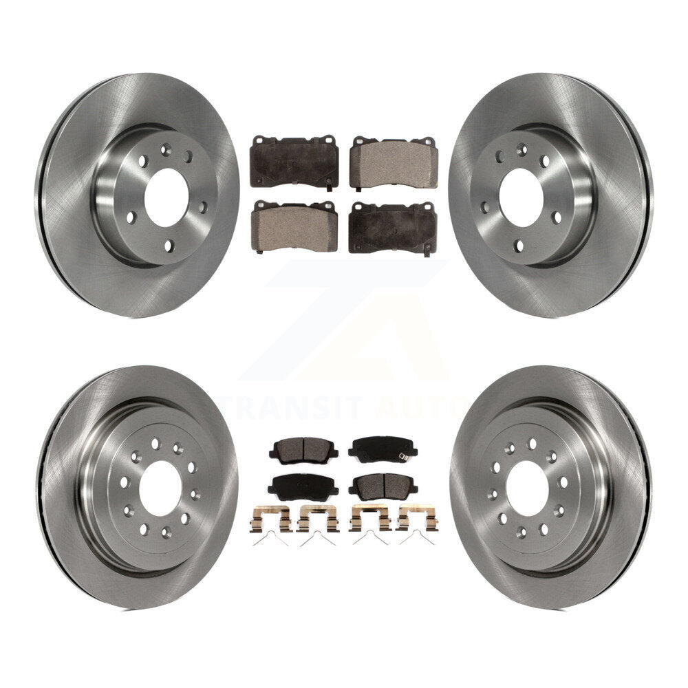 Transit Auto K8T-104166 Disc Brake Kit for 2019 Cadillac ATS - Front and Rear product image