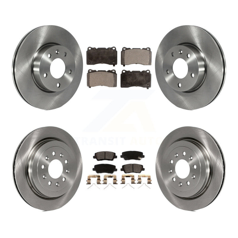 Transit Auto K8T-104166 Disc Brake Kit for 2019 Cadillac ATS - Front and Rear product image