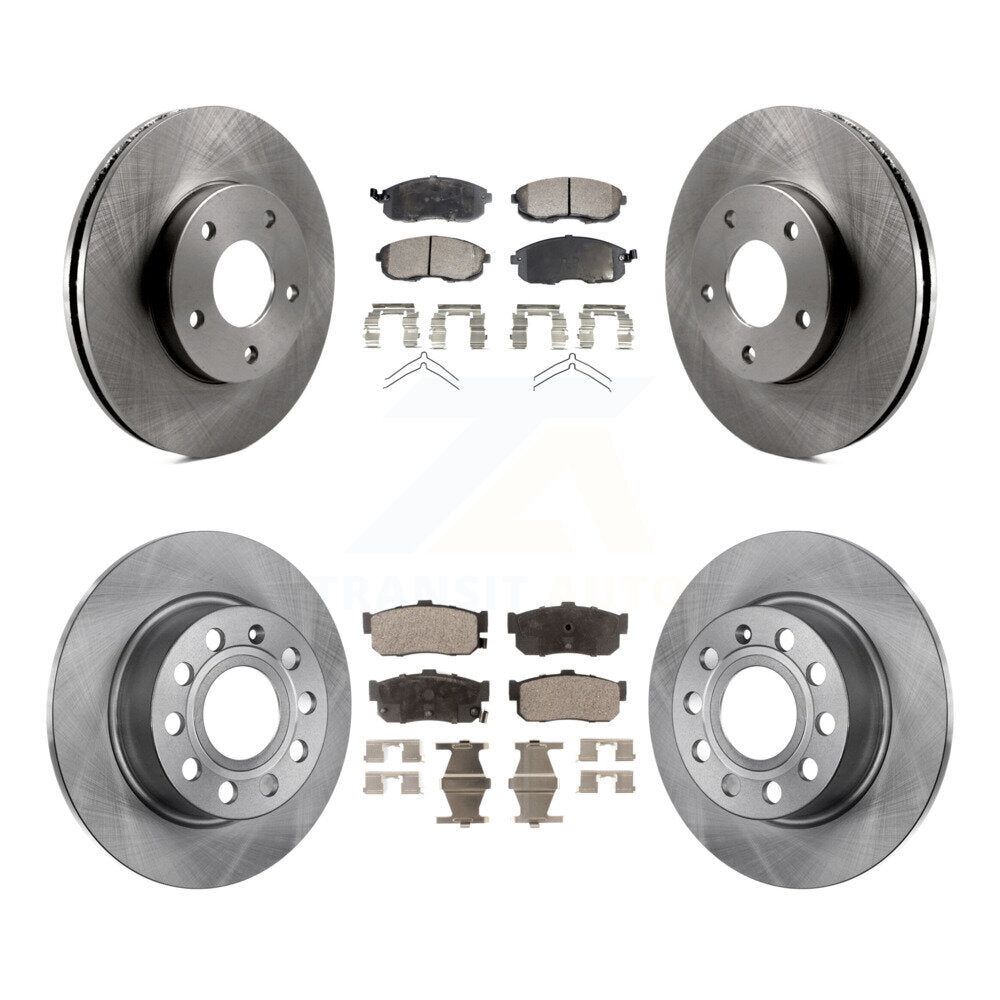 Transit Auto K8T-104168 Disc Brake Kit for 1999 Nissan Maxima - Front and Rear product image