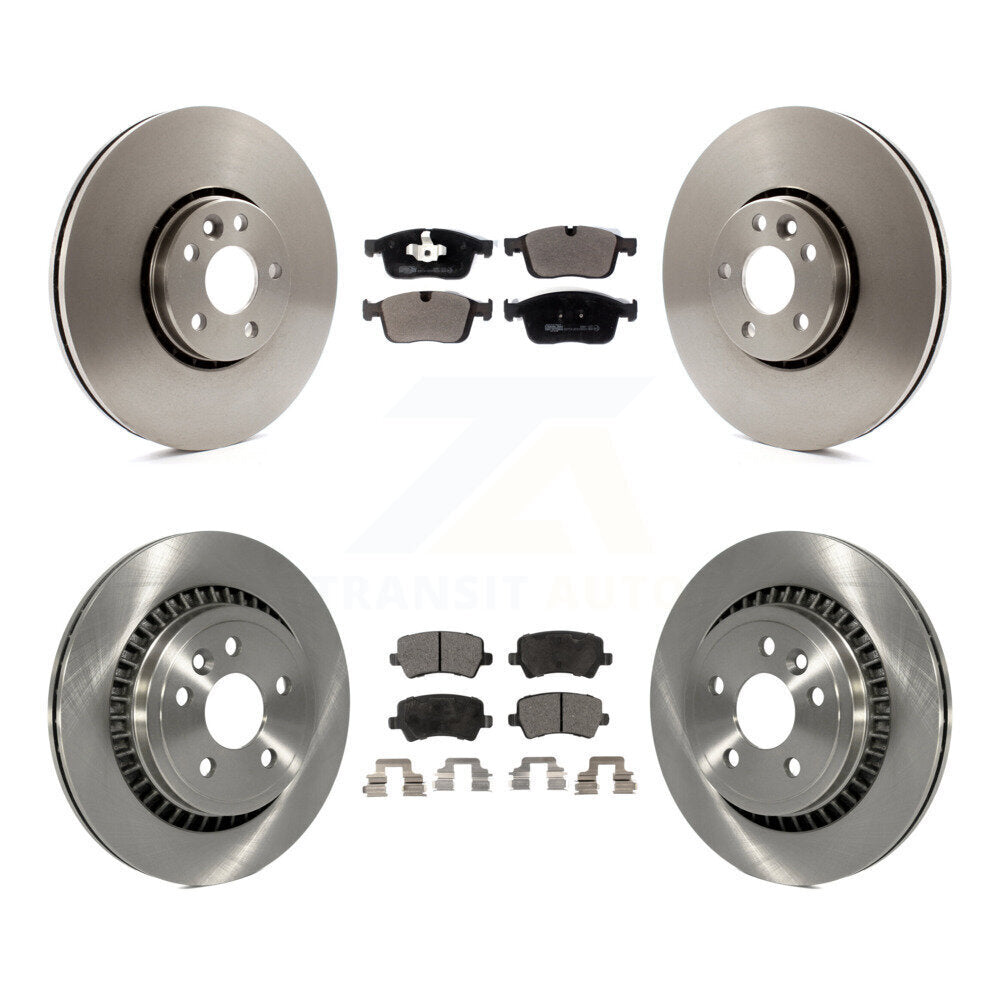 Transit Auto K8T-104170 Disc Brake Kit for 2017 Volvo XC60 - Front and Rear product image