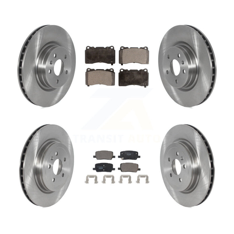 Transit Auto K8T-104171 Disc Brake Kit for 2017-2019 Tesla S, Tesla X - Front and Rear product image