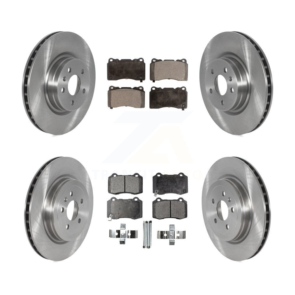 Transit Auto K8T-104172 Disc Brake Kit for 2017-2019 Tesla S, Tesla X - Front and Rear product image