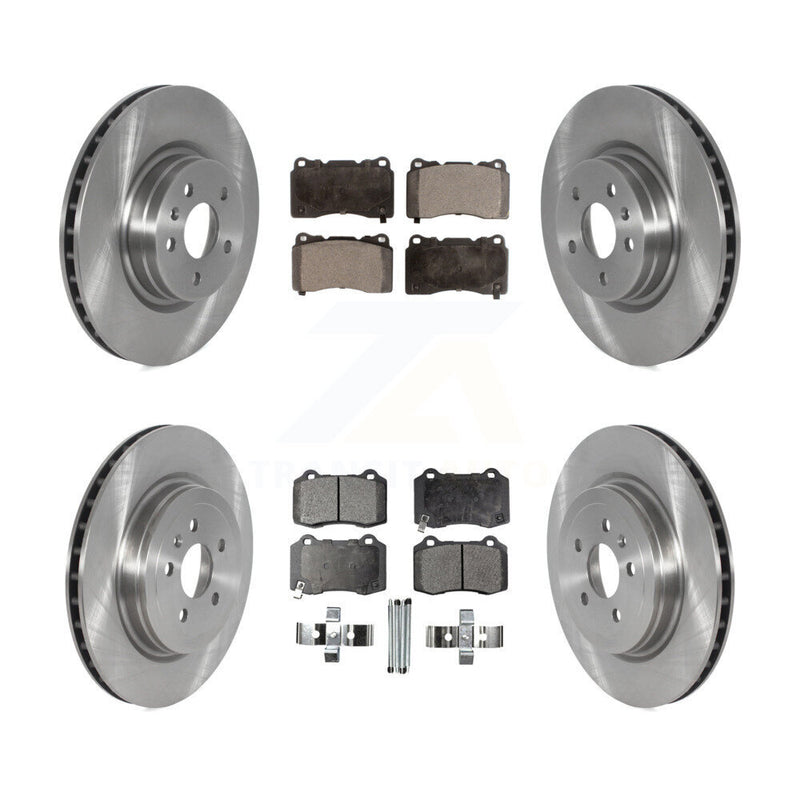 Transit Auto K8T-104172 Disc Brake Kit for 2017-2019 Tesla S, Tesla X - Front and Rear product image