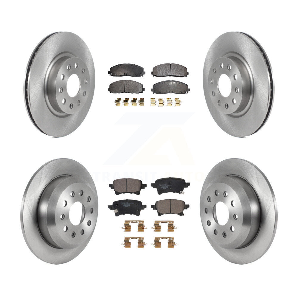 Transit Auto K8T-104178 Disc Brake Kit for 2021 Jeep Wrangler - Front and Rear product image