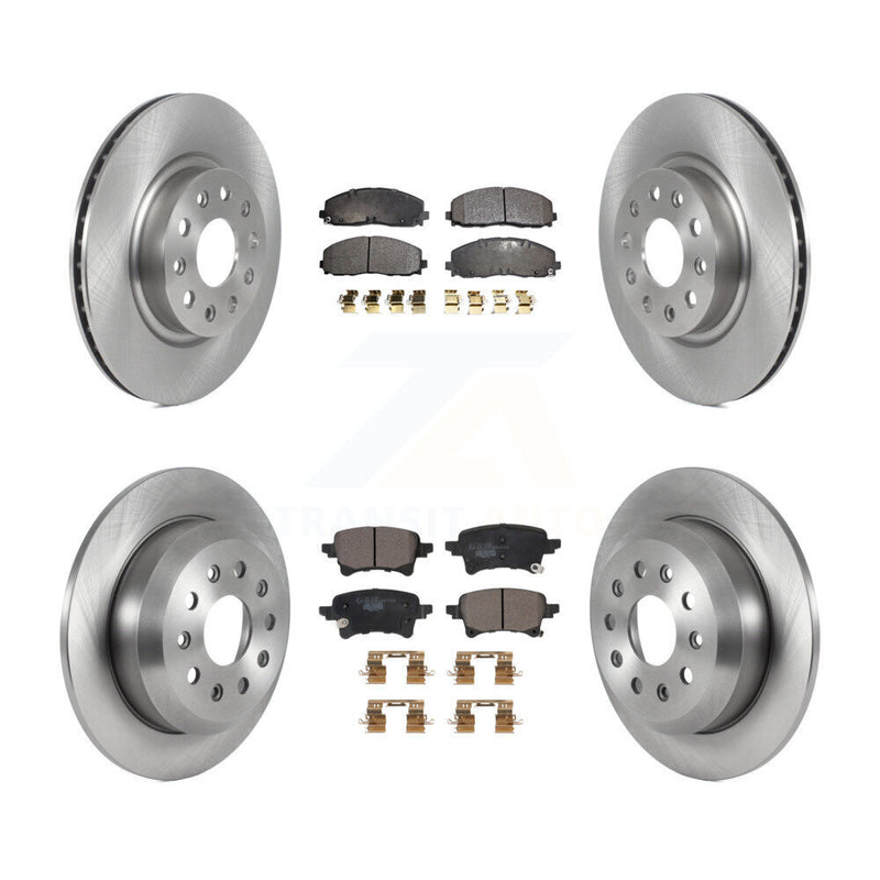 Transit Auto K8T-104178 Disc Brake Kit for 2021 Jeep Wrangler - Front and Rear product image