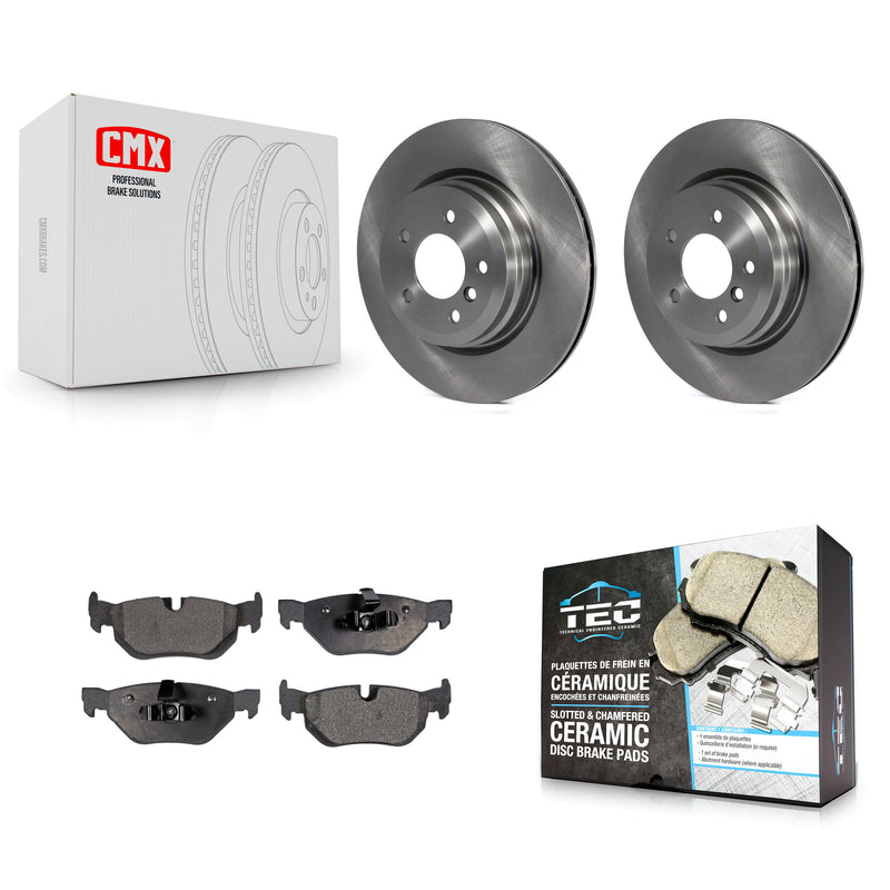 Transit Auto K8T-104192 Disc Brake Kit for 2012 BMW X1 - Rear product image