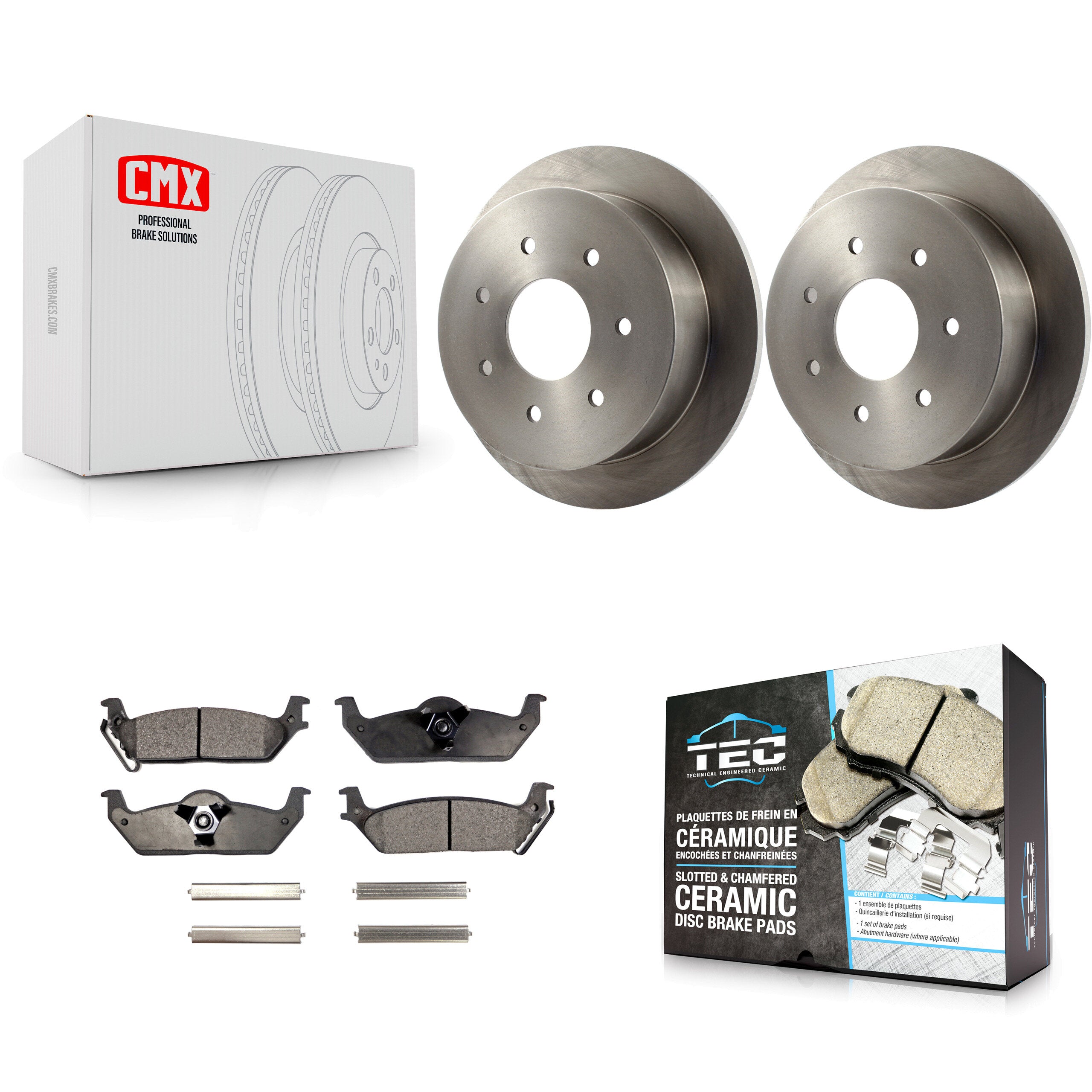Transit Auto K8T-104194 Disc Brake Kit for 2004 Ford F-150 - Rear product image