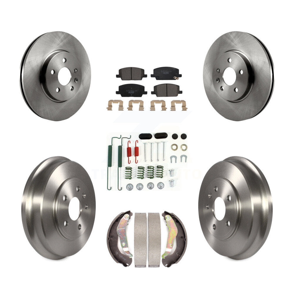 Transit Auto K8T-104199 Disc Brake Kit for 2018-2022 Chevrolet Trax - Front and Rear product image
