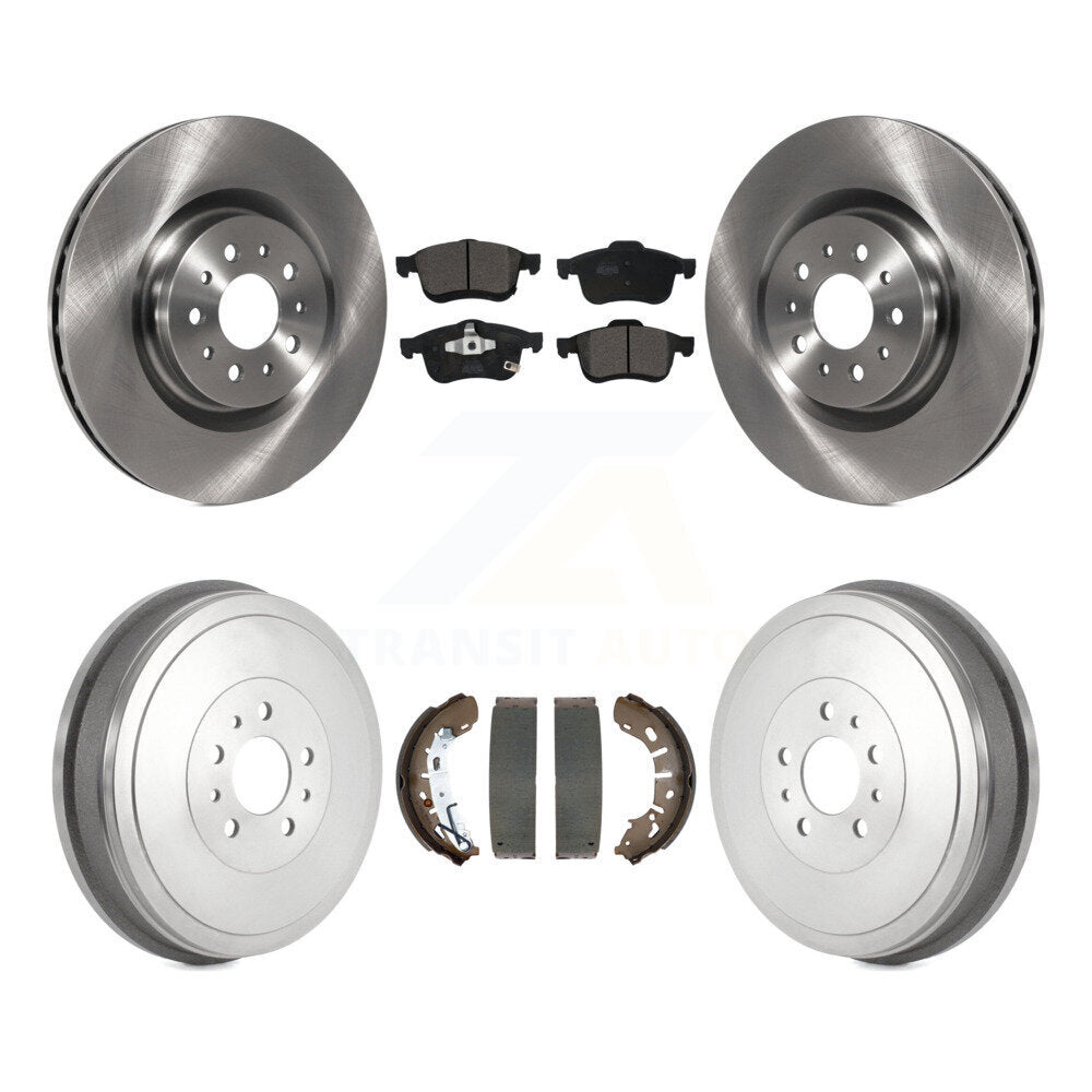 Transit Auto K8T-104200 Disc Brake Kit for 2015-2021 Ram ProMaster City - Front and Rear product image