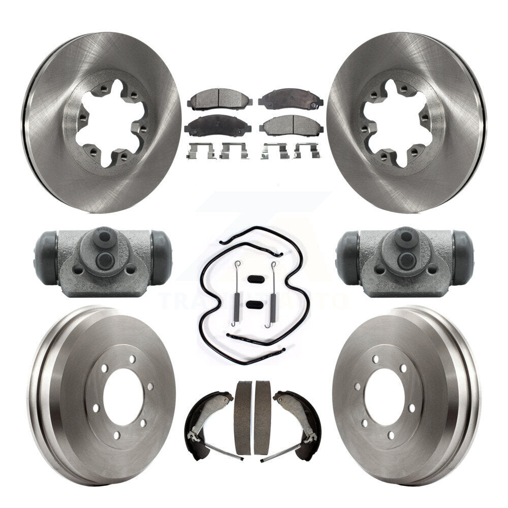 Transit Auto K8T-104213 Disc Brake Kit for 2004-2008 Isuzu i-290, Isuzu i-370, Isuzu i-280 & more - Front and Rear product image