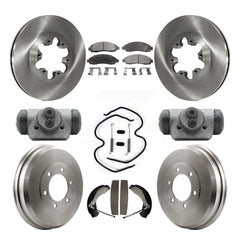 Transit Auto K8T-104213 Disc Brake Kit for 2004-2008 Isuzu i-290, Isuzu i-370, Isuzu i-280 & more - Front and Rear product image