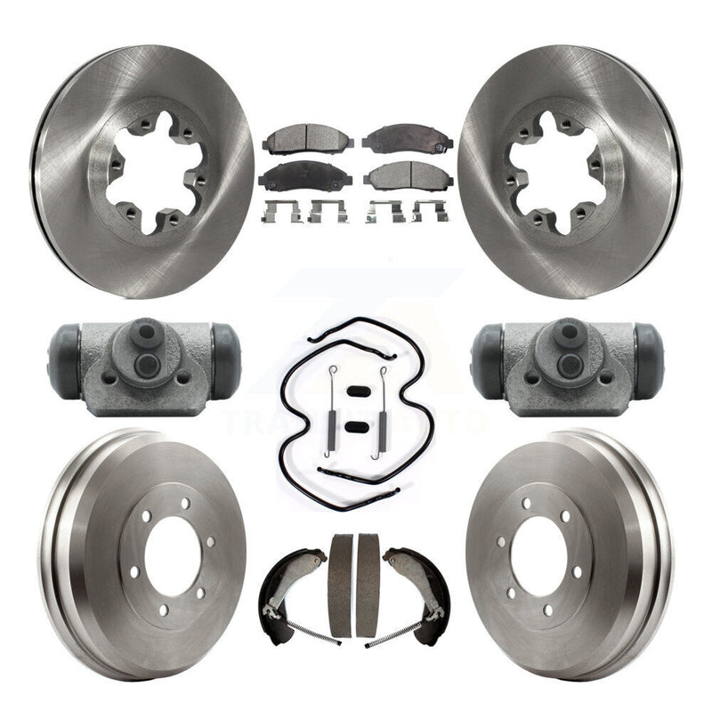 Transit Auto K8T-104213 Disc Brake Kit for 2004-2008 Isuzu i-290, Isuzu i-370, Isuzu i-280 & more - Front and Rear product image