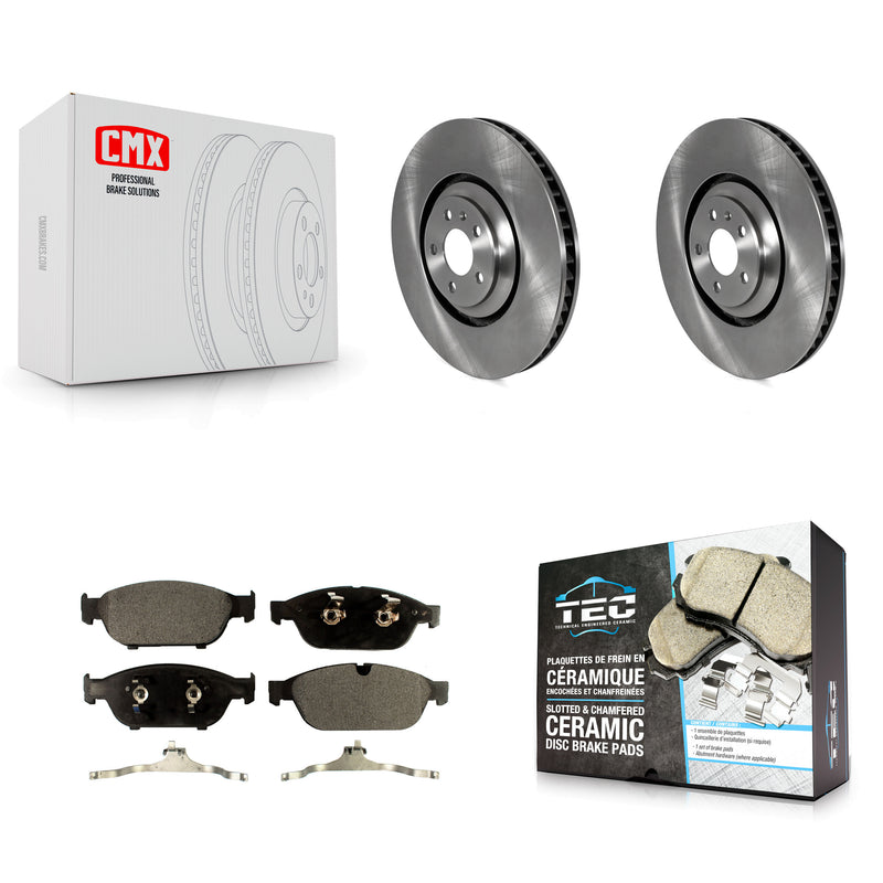 Transit Auto K8T-104216 Disc Brake Kit for 2011 Audi A8 Quattro - Front product image